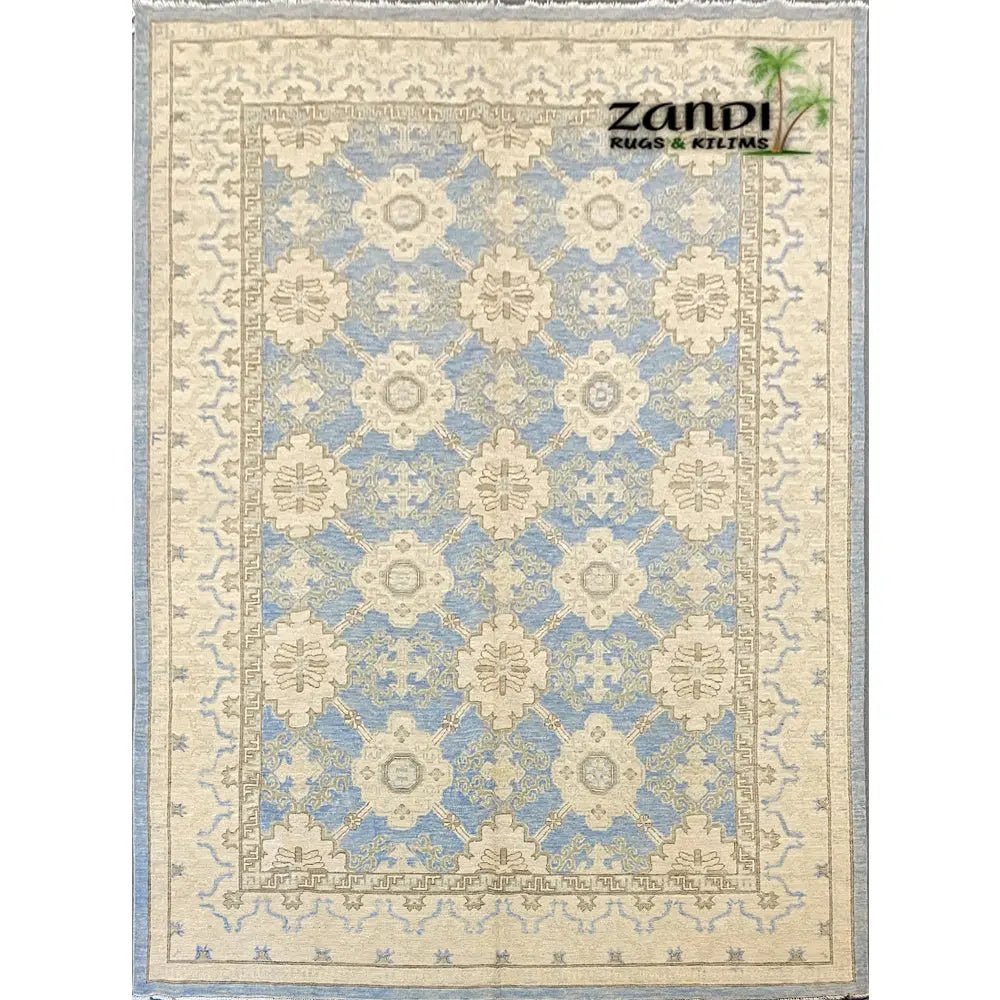 One Of The Kind Afghani Khotan Rug 11'8" x 8'4" zandirugs